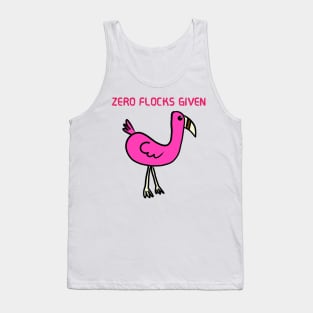 Zero Flocks Given Tank Top